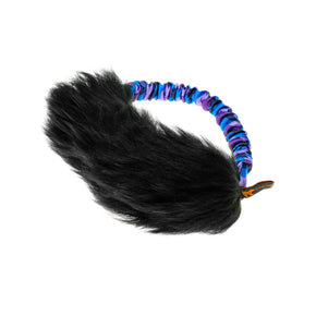 Anello in Pelle di Pecora con Elastico | Giochi Resistenti per Cani | Tug-E-Nuff