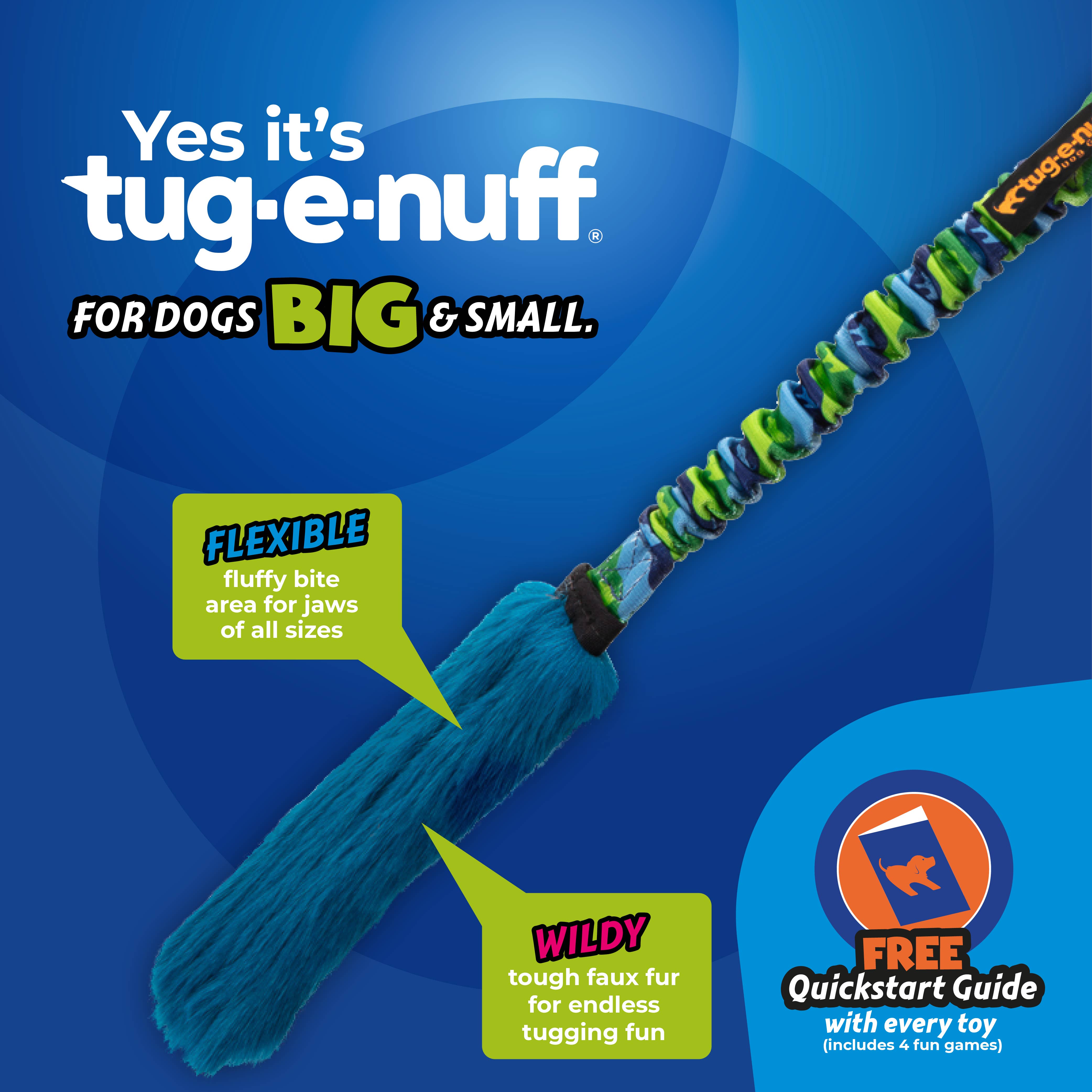 Bright Fauxtastic | Giocattolo per Cani in pelo sintetico | Tug-E-Nuff